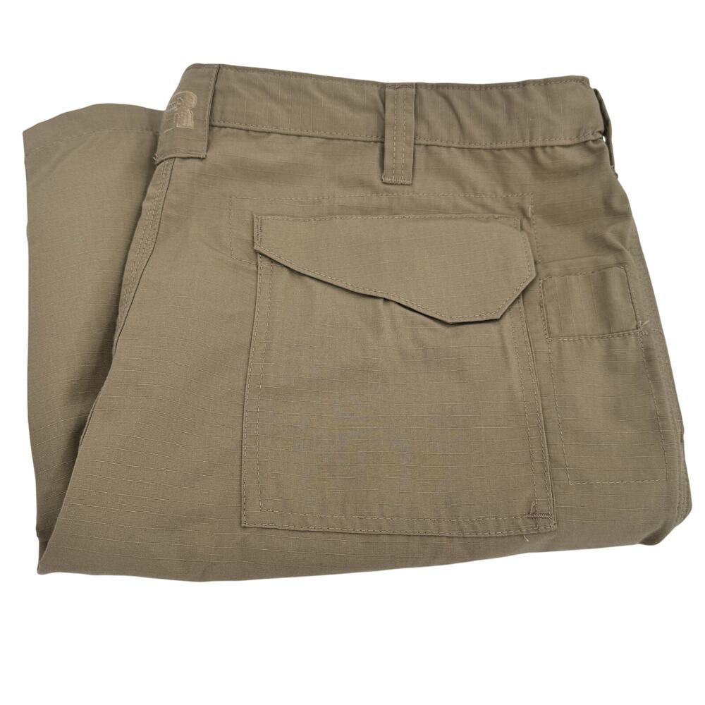 Wrangler Riggs Pants Mens 40x32 (41x32 ACTUAL) Khaki Tan Ripstop Cargo Utility